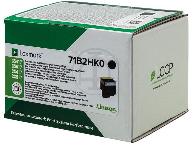 LEXMARK (ORIGINAL) - Lexmark 71B2HK0 Noir (6000 pages) Cartouche de toner